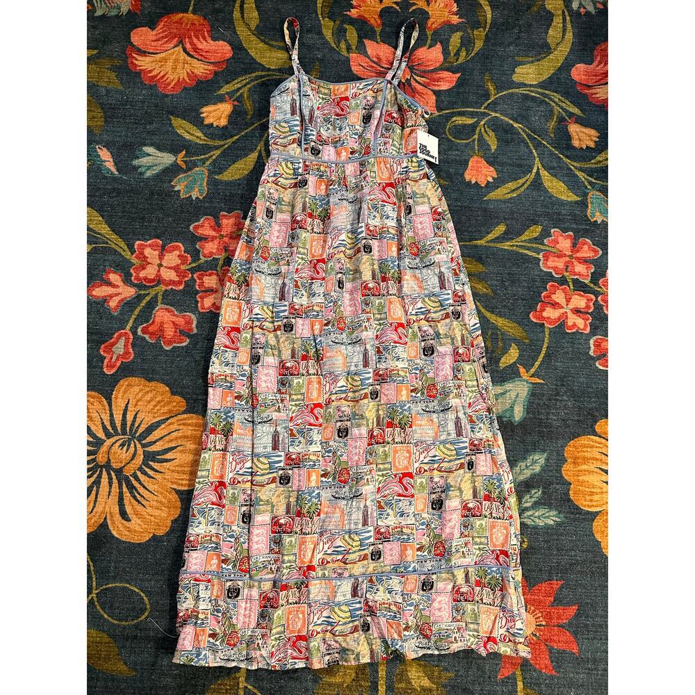 NWT The Good Journey Postcard Midi Dress Size 4